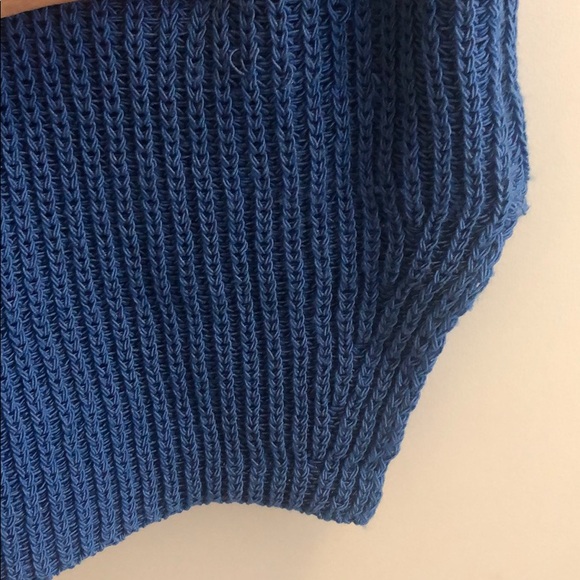 Massimo Dutti electric blue knit tank - Picture 3 of 5